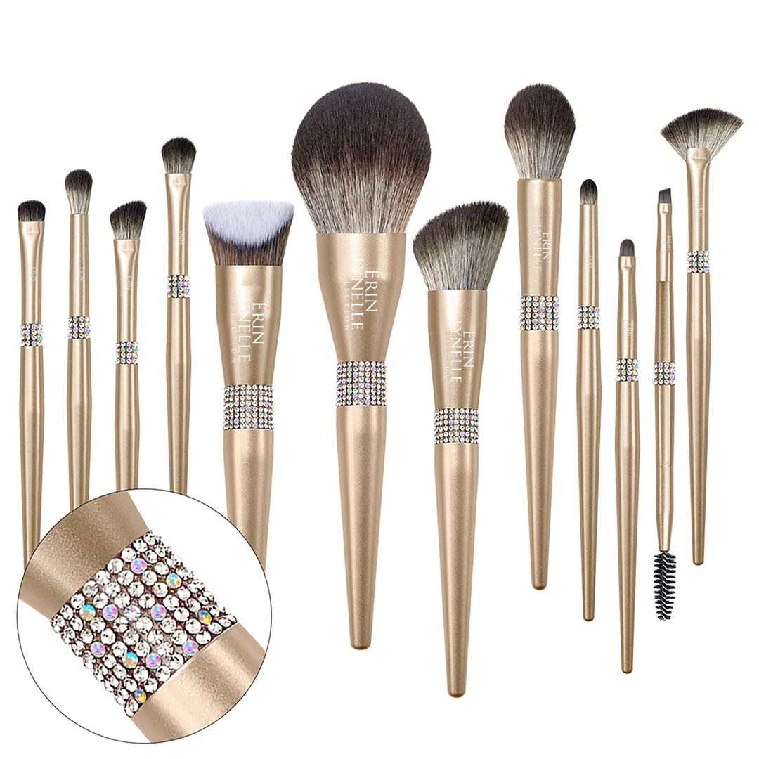 DIAMOND MAKEUP BRUSH SET (PRE ORDER)